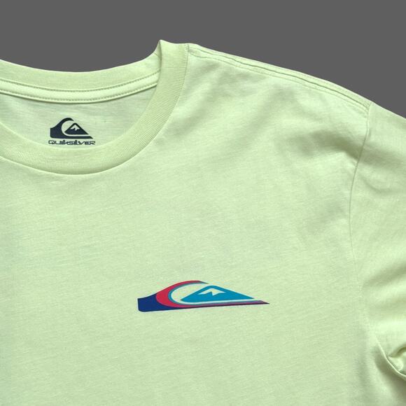 Quiksilver Warp Drive SS Tee Green Size M NWT AQYZT09928 - Picture 4 of 10